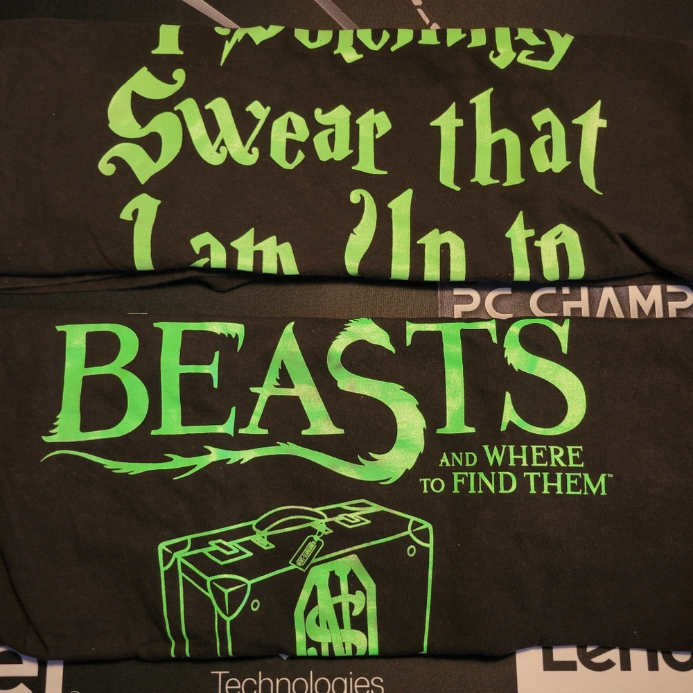 2 harry potter series shirts